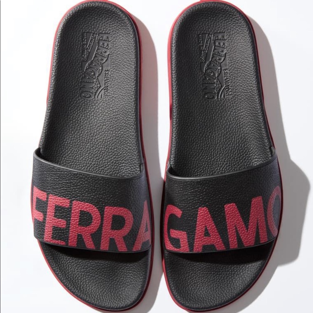 Salvatore Ferragamo Amos Slide Sandal (Men)